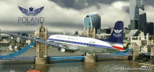 Pmdg DC-6 B Poandairways Livery for Microsoft Flight Simulator 2020