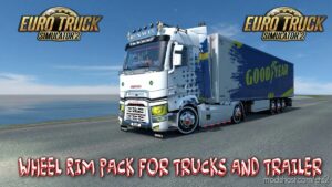 ETS2 Part Mod: Wheel RIM Pack For Trucks And Trailers 1.41 (Image #3)