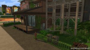 Sims 4 House Mod: Industrial Cafe – NO CC (Image #9)