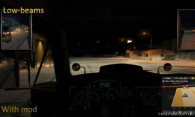 ATS Headlights Part Mod: Brighter Truck And Trailer Lights V1.1 1.41.X (Image #9)