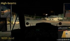 ATS DAF Part Mod: Brighter Truck And Trailer Lights V1.2 1.41.X (Image #2)