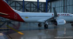 MSFS 2020 Spain Livery Mod: Iberia 737M V1.1 (Image #2)