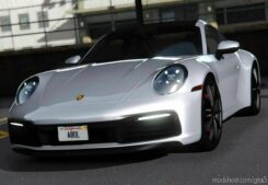 GTA 5 Porsche Vehicle Mod: 2020 Porsche 911 Carrera S (Image #4)