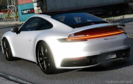 GTA 5 Porsche Vehicle Mod: 2020 Porsche 911 Carrera S (Image #8)