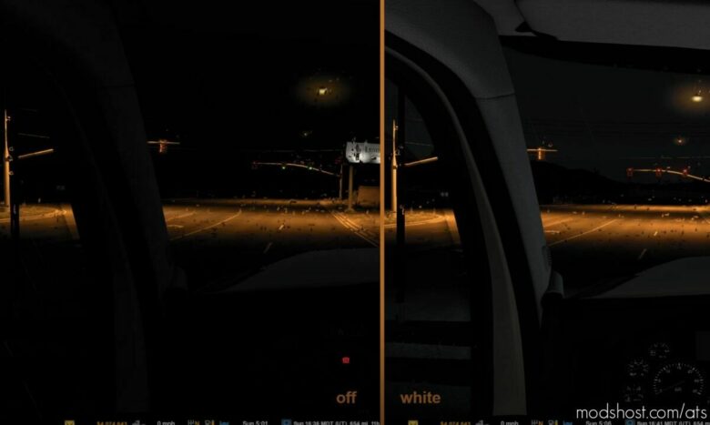 Interior Cabin Lights [1.41.X] for American Truck Simulator