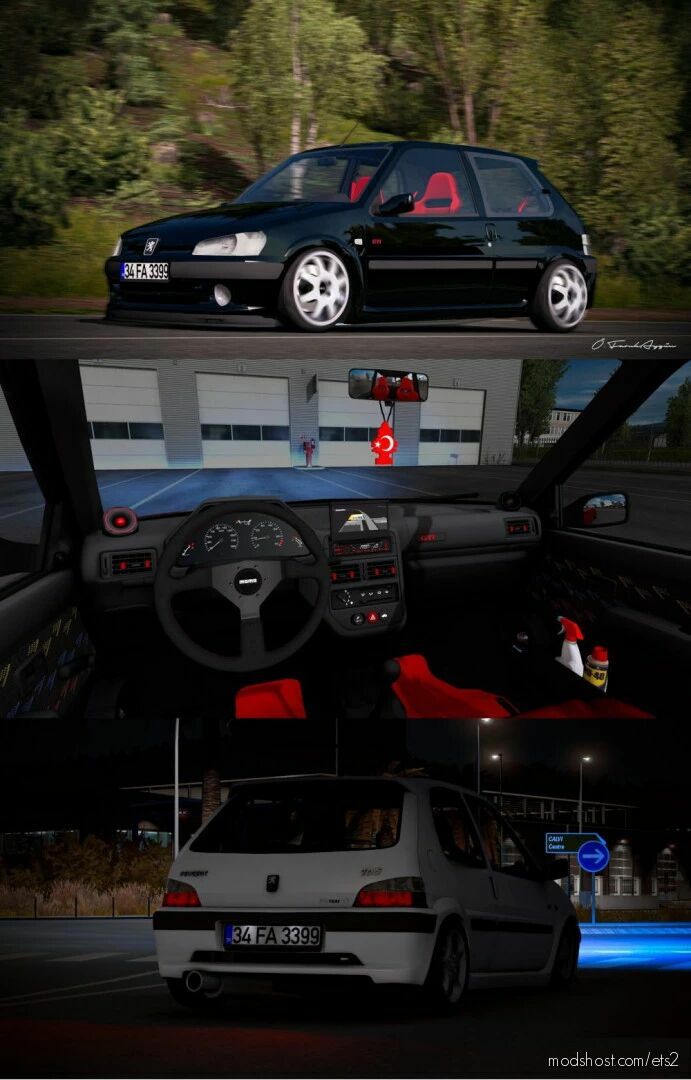 Peugeot 106 GTI + Varex Sound [1.41.X] for Euro Truck Simulator 2