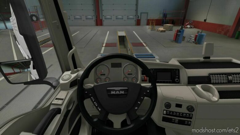 MAN TGX Decent Interiors V1.2 [1.41] for Euro Truck Simulator 2