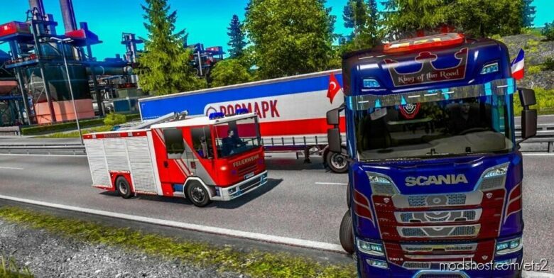 Realistic Traffic By Theodore [1.41] for Euro Truck Simulator 2