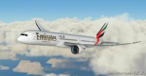 MSFS 2020 777-300ER Livery Mod: Emirates A6-Eqp Ultra (Image #2)