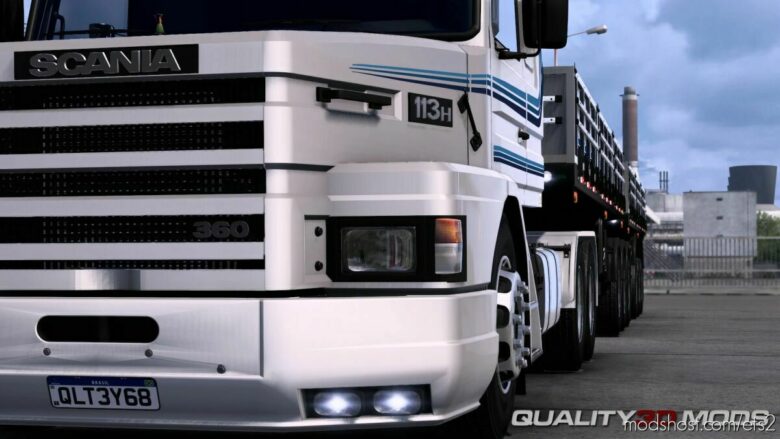 Scania 113 H AIR Suspension By Quality3D Mods [1.41.X] for Euro Truck Simulator 2