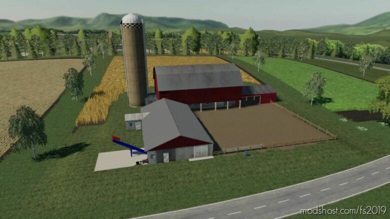 Dairy Barn Placeable for Farming Simulator 19