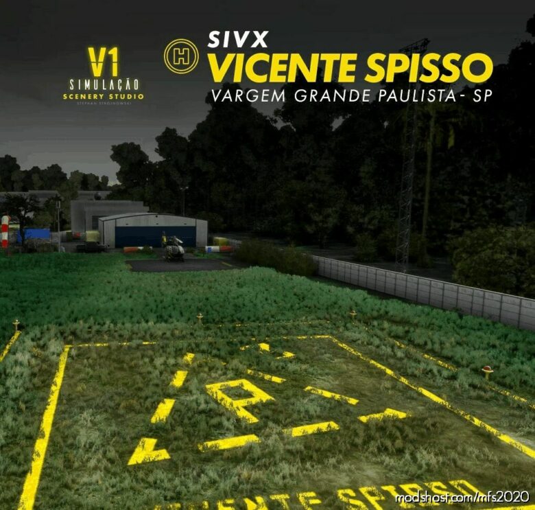 Sidx – Vicente Spisso – Vargem Grande Paulista – SP for Microsoft Flight Simulator 2020