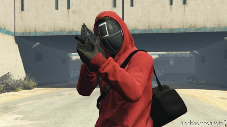 Squid Game Guard Outfit For MP Male V2.0 for Grand Theft Auto V