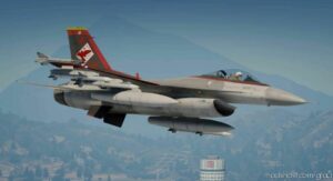 GTA 5 Vehicle Mod: F-16C Fighting Falcon V1.1 (Image #2)