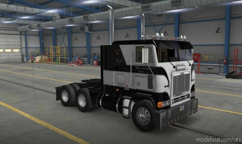 Freightliner Cabover Skin Pack For Harven’s FLB Mod for American Truck Simulator