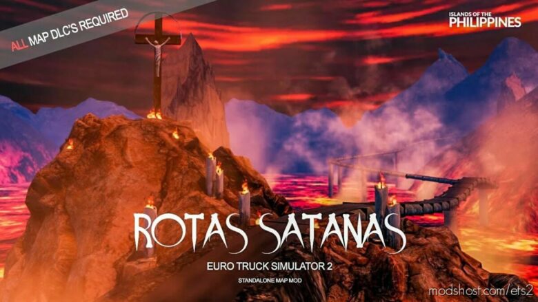 Rotas Satanas Map Save Game Profile [1.42] Beta for Euro Truck Simulator 2
