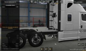 Freightliner Cascadia Parts Pack V1.0.2 for American Truck Simulator