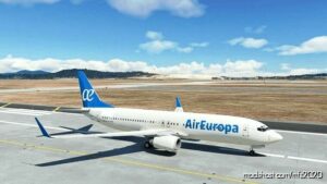 MSFS 2020 737-800 Livery Mod: AIR Europa 737-800 (Image #2)