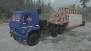 Kamaz-6522-53 Truck V03.10.21 for MudRunner