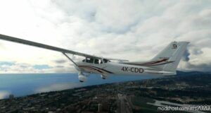 MSFS 2020 Cessna Livery Mod: C 172 4X-Cdd G1000 (Image #2)