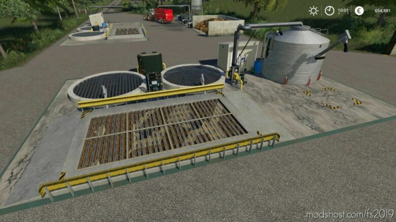 Global Company Manure Plant By Stevie for Farming Simulator 19