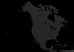 ATS ProMods Mod: Pacific & North American Background Map (Image #2)