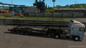 ETS2 Mod: Ownable CAR Transporter Semi Trailer 1.42 (Image #2)