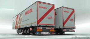 ETS2 Mod: Kögel Trailers By Dotec Fixed 1.41-1.42 (Image #2)