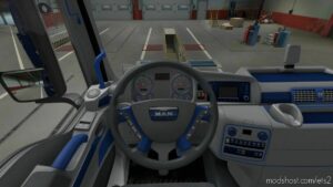 ETS2 Wheels Mod: MAN TGX Decent Interiors V1.3 1.41 – 1.42 (Image #8)