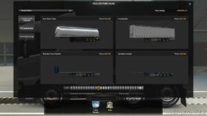 ETS2 Trailer Mod: Ownable Fuel Cistern 1.42 (Image #2)