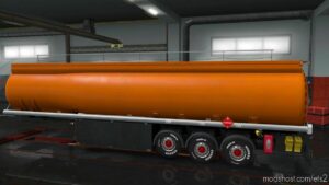 ETS2 Trailer Mod: Ownable Fuel Cistern 1.42 (Image #4)