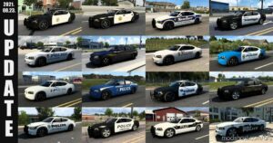 ATS Mod: Municipal Police Traffic Pack V1.2.2 -04.10.21- 1.42 (Image #3)