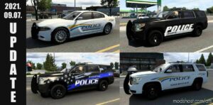 ATS Mod: Municipal Police Traffic Pack V1.2.2 -04.10.21- 1.42 (Image #8)