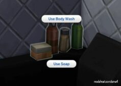 Sims 4 Object Mod: Decor With A Purpose: Functional Shower Supplies (Image #4)