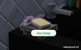 Sims 4 Object Mod: Decor With A Purpose: Functional Shower Supplies (Image #6)