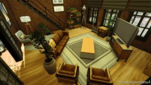 Sims 4 House Mod: NY Industrial Loft – NO CC (Image #11)