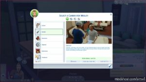Dentist Career for The Sims 4