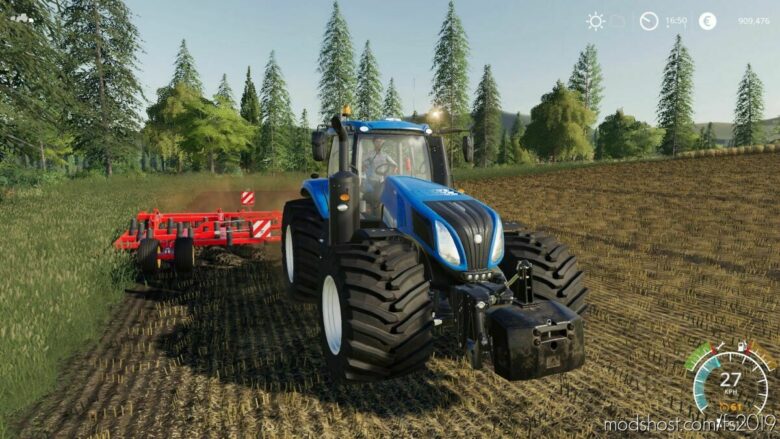 NEW Holland T8FK By Stevie for Farming Simulator 19
