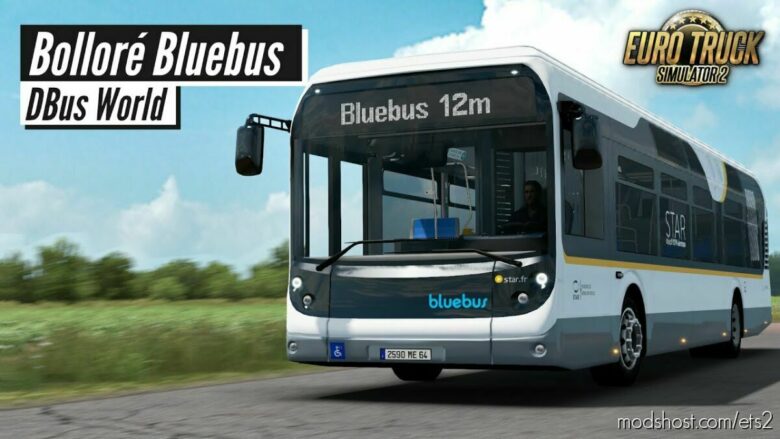 Bollore Bluebus SE [1.41 – 1.42] Beta for Euro Truck Simulator 2