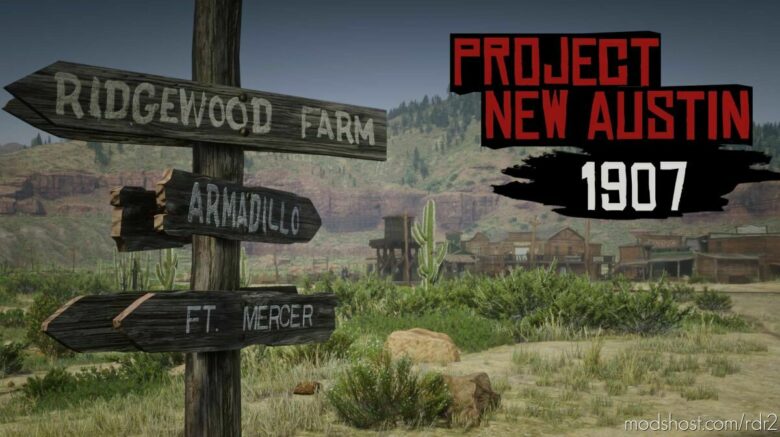 Project NEW Austin 1907 – Classic Color Scheme And RDR1 Locations for Red Dead Redemption 2