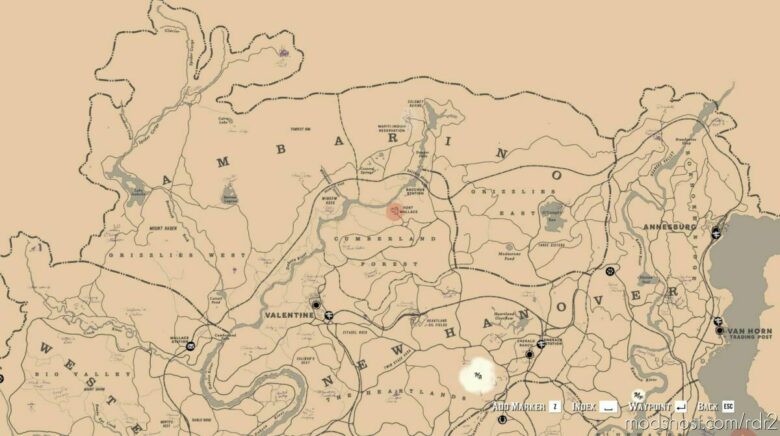 Map Redesign (Plus Dark Version) for Red Dead Redemption 2