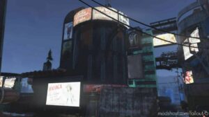 Fallout76 Mod: Light UP Appalachia – Glowing Billboards And BUS Stops (Image #2)