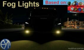 FOG Lights For Truck Bumpers [1.42] for American Truck Simulator