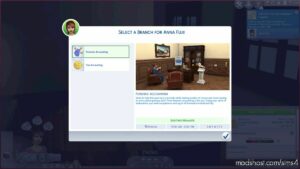 Sims 4 Mod: Accountant Career (Branches & Reward Traits) (Image #2)