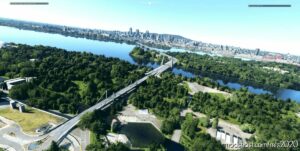 MSFS 2020 Canada Scenery Mod: Pont DE LA Concorde, Montreal (Image #2)