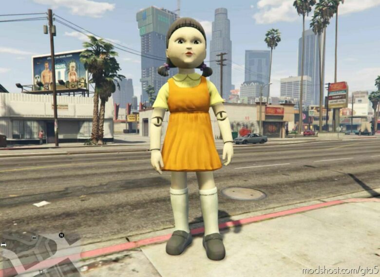 Squid Game – Giant Doll for Grand Theft Auto V