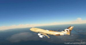 MSFS 2020 747-8 Livery Mod: Asobo 747-8 BCF Etihad Cargo NEW NO Mirroring (Image #2)