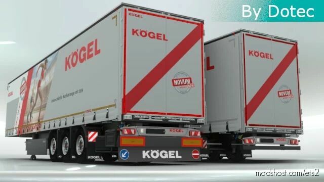 Kögel Trailers By Dotec V1.0.2 [1.41] – [1.42] for Euro Truck Simulator 2
