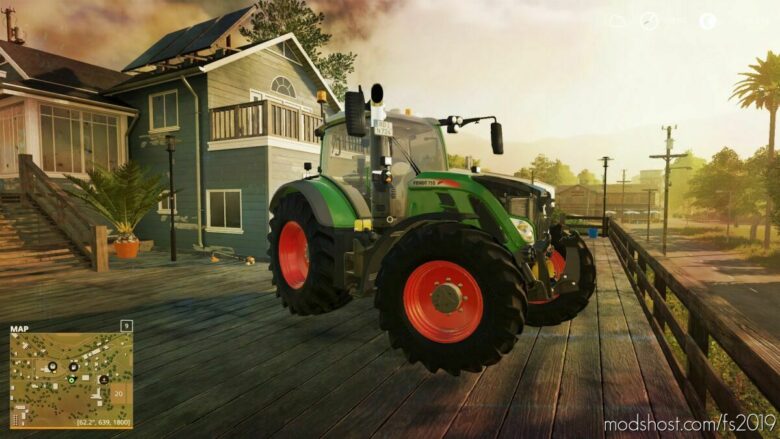 Fendt 700 Vario Edit for Farming Simulator 19