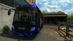 ETS2 Scania Bus Mod: Touring HD V1.2 Fixed 1.42 (Image #2)